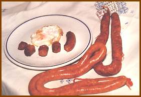 Chorizo fresco y chistorra