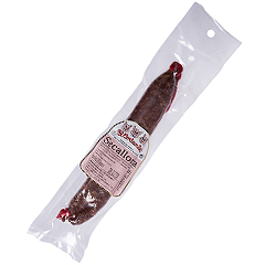 Secallona - 1 pieza de 150gr en envase de atmósfera protectora. Secallona - 1 pieza de 150gr en envase de atmósfera protectora.