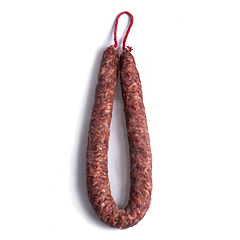 Longaniza curada Aragón - 1 pieza de 350gr en envase de atmósfera protectora. Longaniza curada Aragón - 1 pieza de 350gr en envase de atmósfera protectora.