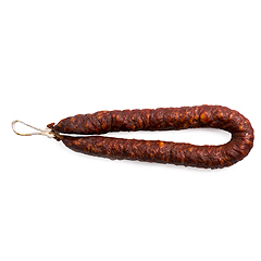 Chorizo dulce - 1 pieza de 350gr en envase de atmósfera protectora. Chorizo dulce - 1 pieza de 350gr en envase de atmósfera protectora.
