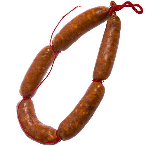 Chorizo oreado - 1 pieza de 400 gr. en envase de atmsfera protectora.