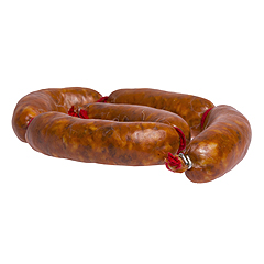 Chorizo oreado - 1 pieza de 400 gr. en envase de atmsfera protectora.