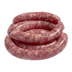Salchichas - Bandeja de 400gr, envasado en atmósfera protectora. Salchichas - Bandeja de 400gr, envasado en atmósfera protectora.